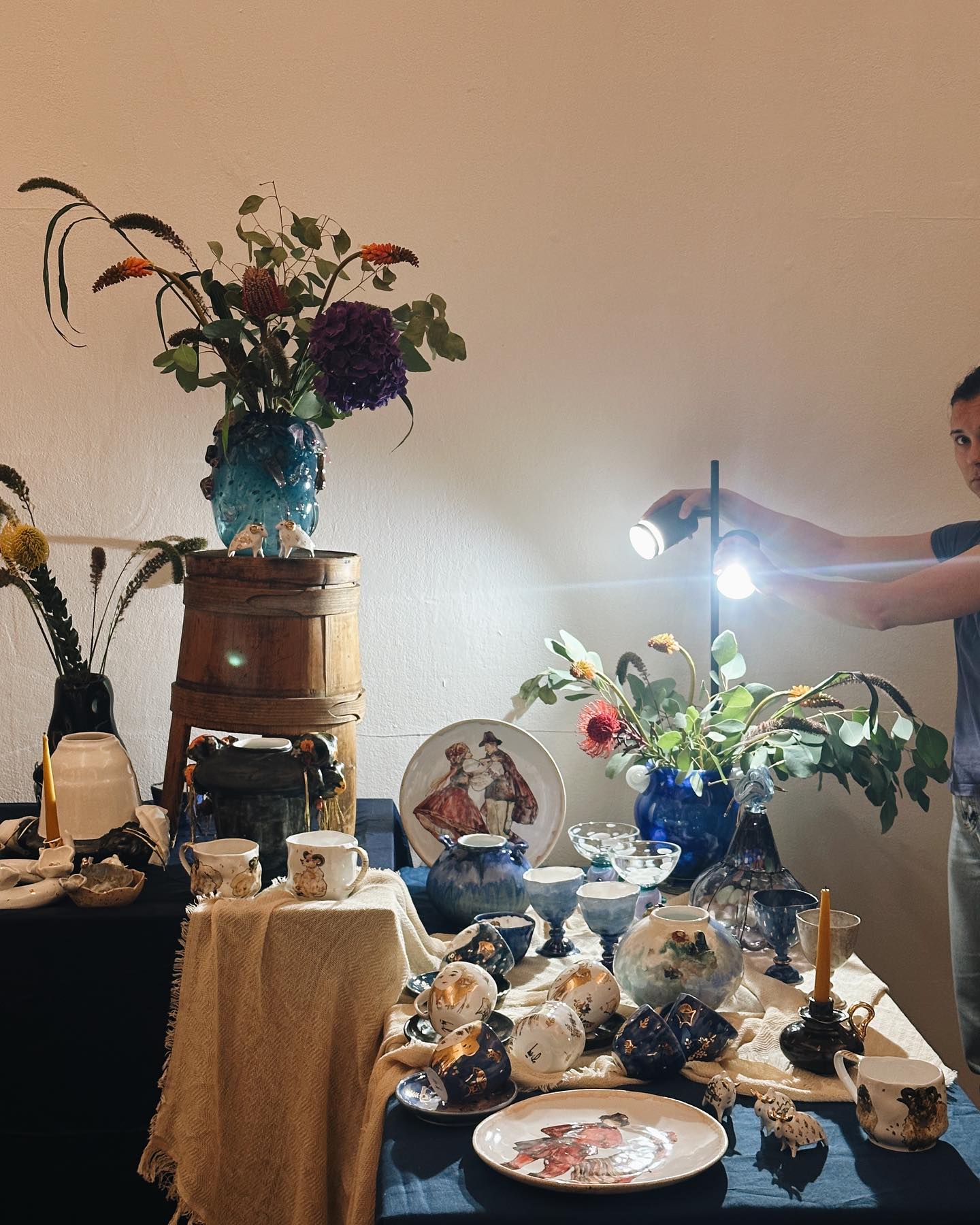 Враження від Ukrainian Design Week — авторський виріб ручної роботи з гутного скла / порцеляни, майстерня Jane and Mery