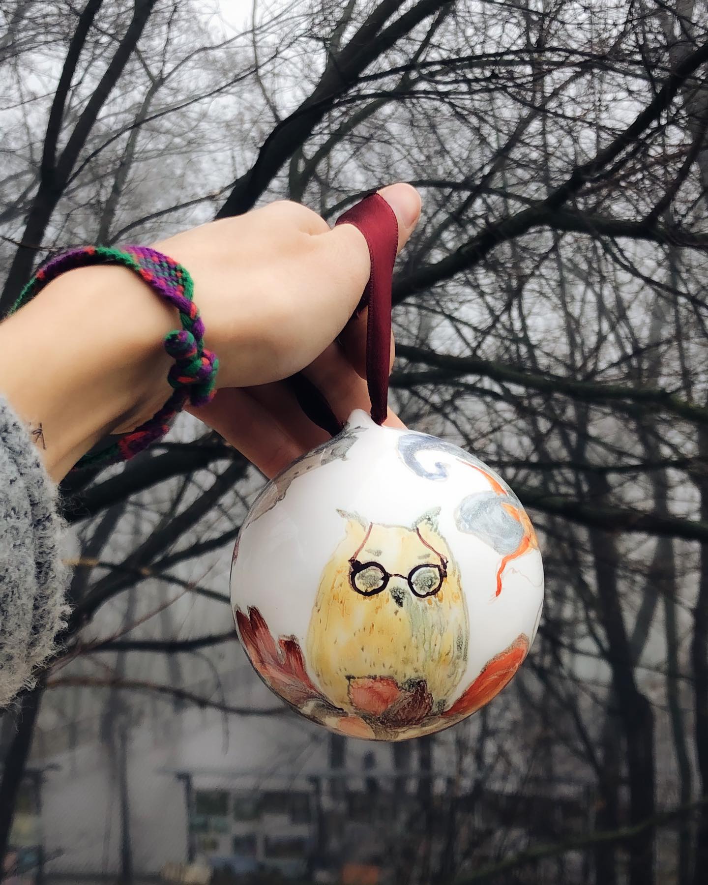 Сьогодні Київ в обіймах магічного туману — додатковий ракурс 2, ручна робота майстерні Jane and Mery